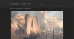 Desktop Screenshot of chrisostrowskiart.com